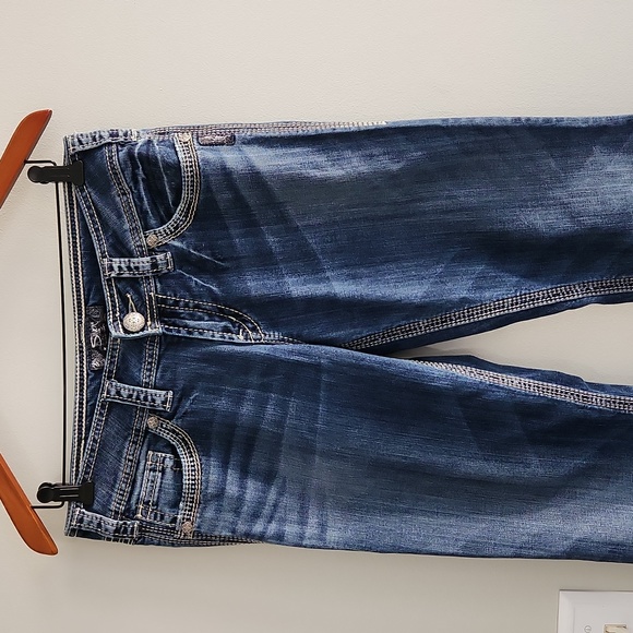 Silver Jeans Denim - Women's Silver Jeans Co. Suki 17" Surplus Jeans sz W29/L33 stretch denim 29x33